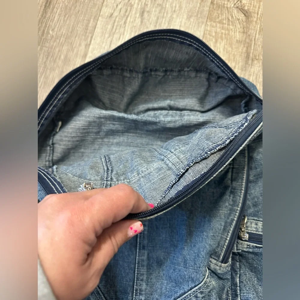 Denim Backpack - Picture 7 of 10